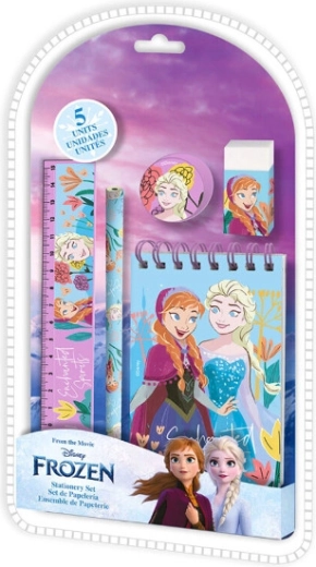 Σχολικό σετ γραφικής ύλης Frozen (Το Βασίλειο του Πάγου) 5 τεμ.