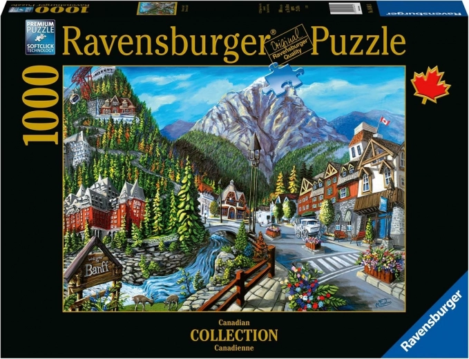 Ravensburger παζλ Καλώς ήρθατε στο Banff 1000 κομμάτια