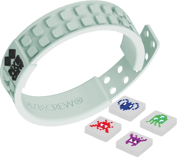 Pixie Crew Space Invaders φωσφορίζον δημιουργικό βραχιόλι