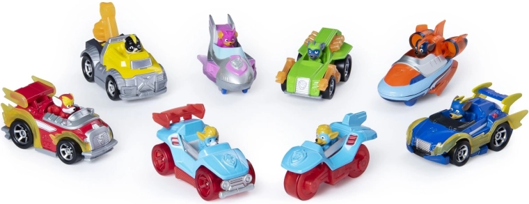 8 οχήματα με ήρωες Paw Patrol