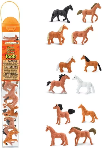 Safari Ltd. Toobs φιγούρες αλόγων - 12 τεμ.