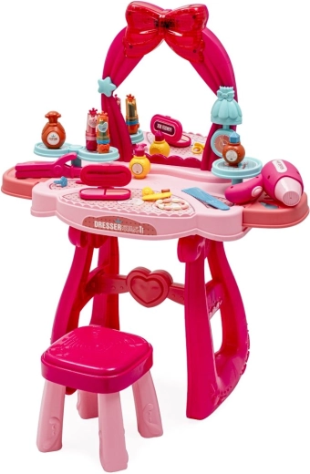 Παιδικό μπουντουάρ με μουσική και σκαμπό BABY MIX
