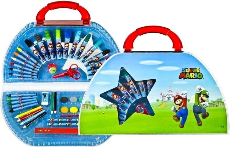 Βαλιτσάκι ζωγραφικής Super Mario