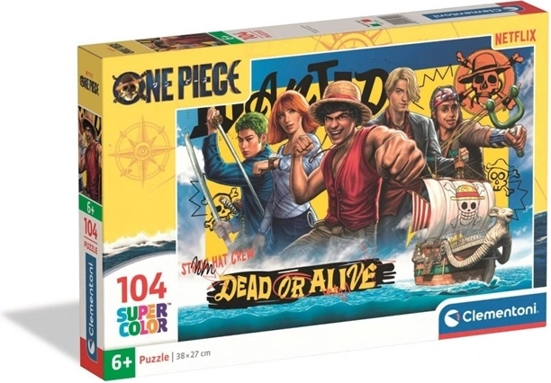 Clementoni παζλ One Piece Netflix 104 κομμάτια Super Color