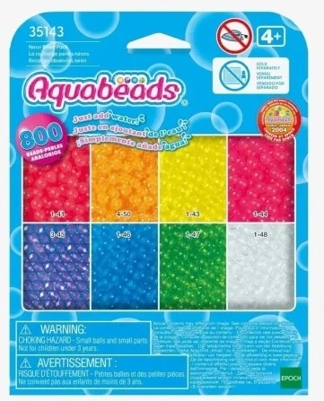 Aquabeads νεον ανταλλακτικές χάντρες