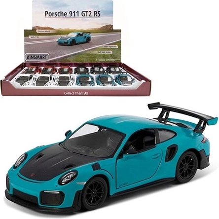Μεταλλικό μοντέλο Porsche 911 GT2 RS με κίνηση pull-back - 1 τεμάχιο