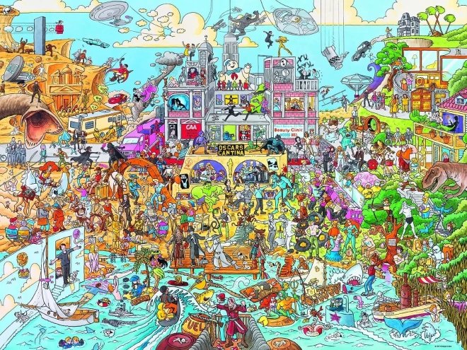 Παζλ 1500 κομματιών Hollyworld