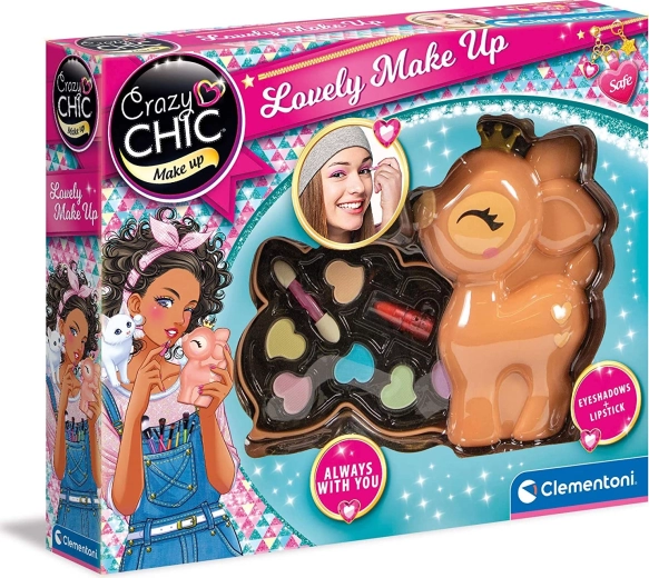 Σετ μακιγιάζ ελαφάκι Crazy Chic Lovely Make Up