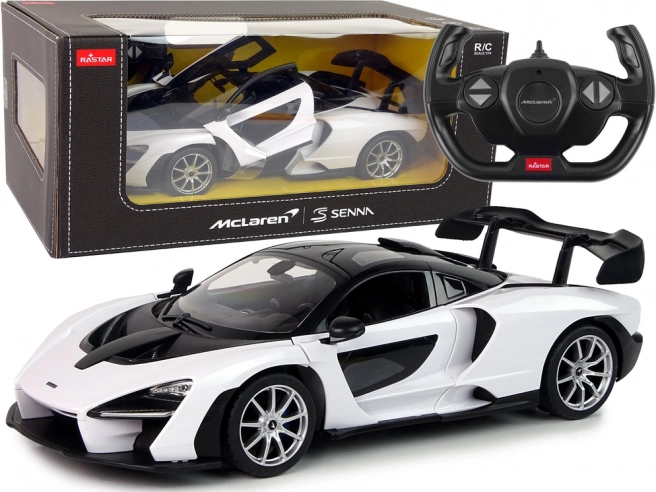Αυτοκίνητο R/C McLaren Senna Rastar 1:14 λευκό με τηλεχειρισμό