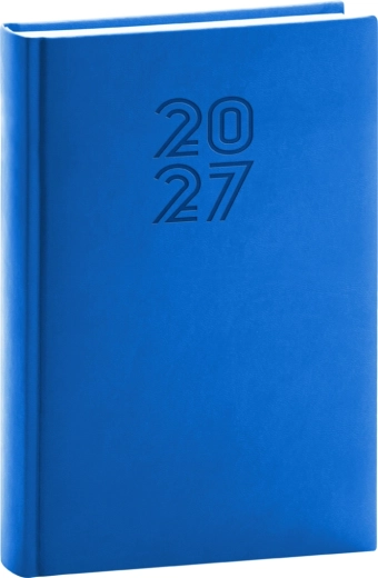 Notique Aprint ημερήσιο ημερολόγιο 2027 μπλε 15 × 21 cm