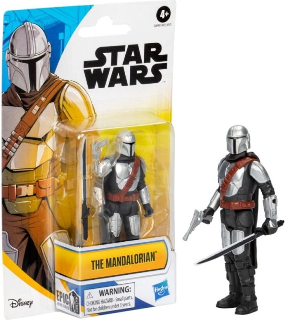 Φιγούρα δράσης Mandalorian STAR WARS Epic Hero Series 10 cm