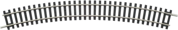 Καμπύλη ράγα PIKO H0 R3, 30°, ακτίνα 484 mm