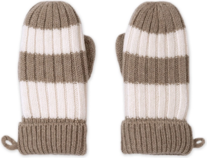 Γάντια merino Lodger Stripe Buffalo μέγεθος 1–2 ετών