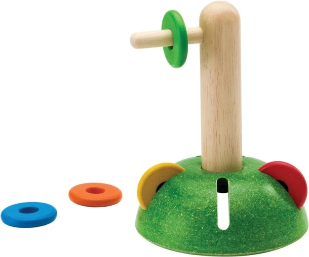 PlanToys οριζόντιο πέρασμα δαχτυλιδιών