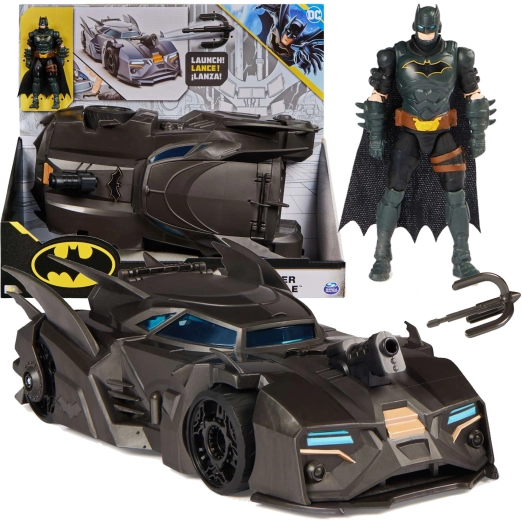 DC Comics Batman με φιγούρα και Batmobile