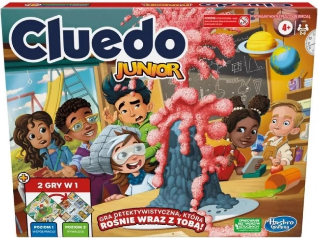 Hasbro Gaming CLUEDO Junior – επιτραπέζιο παιχνίδι ντετέκτιβ για παιδιά