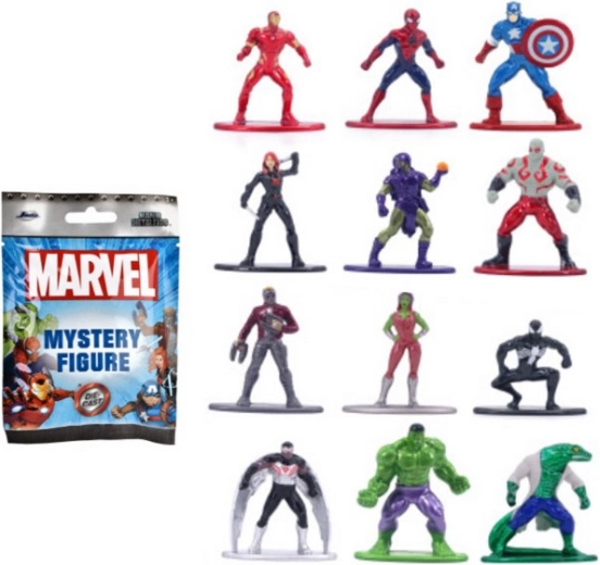 Jada μεταλλική μίνι φιγούρα MARVEL 4 cm – μυστικό σακουλάκι