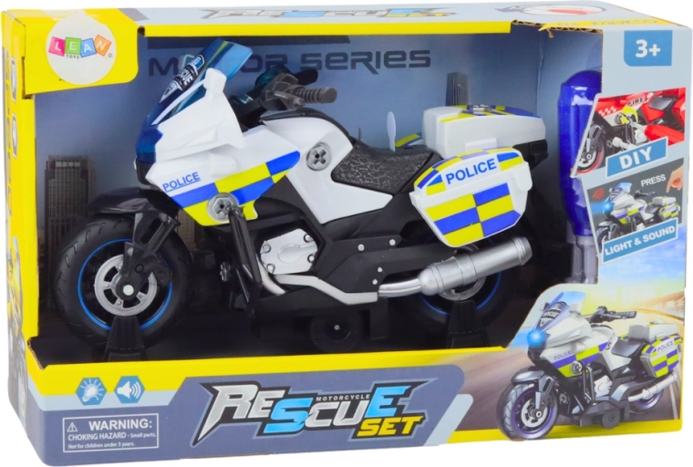 Φώτα και ήχοι όπως στην πραγματική αστυνομία