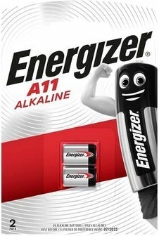 Αλκαλικές μπαταρίες Energizer E11A, 2 τεμ.