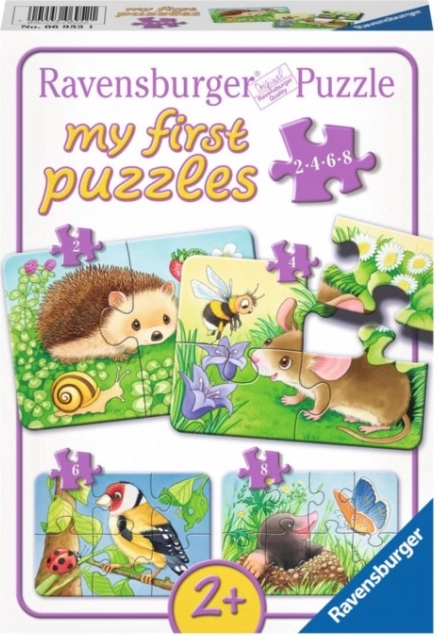 Ravensburger τα πρώτα μου παζλ Ζωάκια στον κήπο