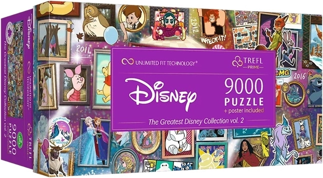 Trefl Disney παζλ 9000 κομματιών The Greatest Disney Collection Vol. 2