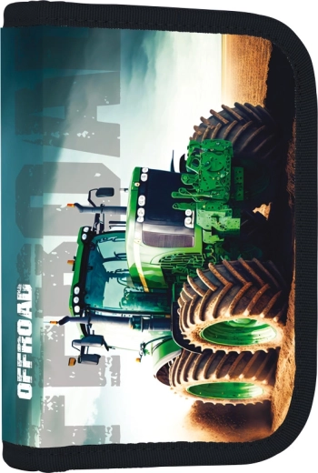 Σχολική κασετίνα με ένα επίπεδο Traktor OXYBAG