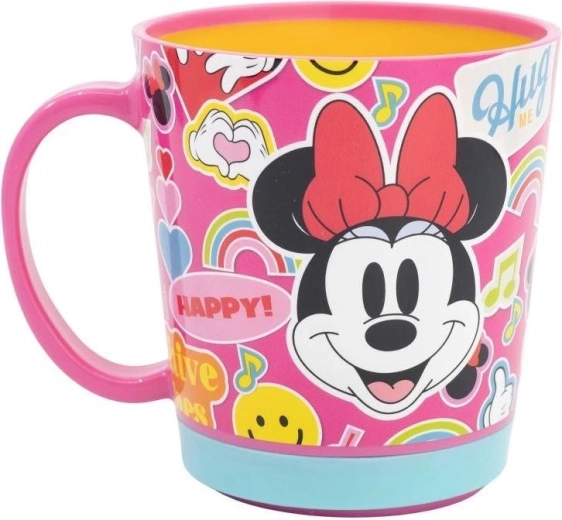 Ασφαλές παιδικό ποτηράκι Minnie με σύστημα Smartgrip 410 ml