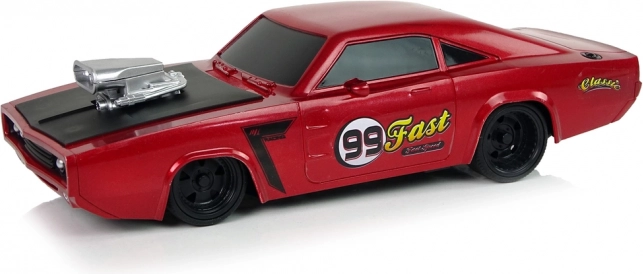 RC αυτοκίνητο κλασικό muscle car 1:20 κόκκινο με τηλεχειριστήριο