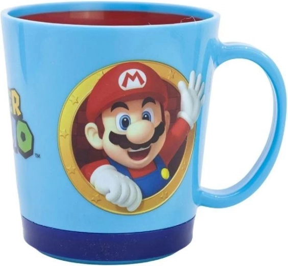Ασφαλές παιδικό ποτηράκι Super Mario με τεχνολογία Smartgrip