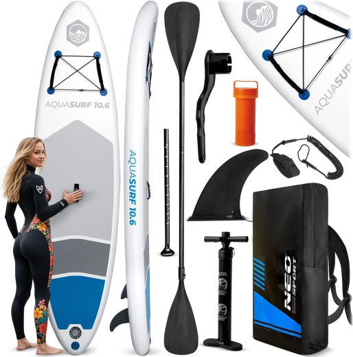 Φουσκωτό paddleboard AQUASURF 10'6 (320 × 84 × 15 cm) σετ