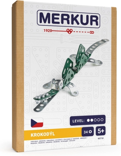 Merkur mini zoo – κροκόδειλος, 34 τεμάχια