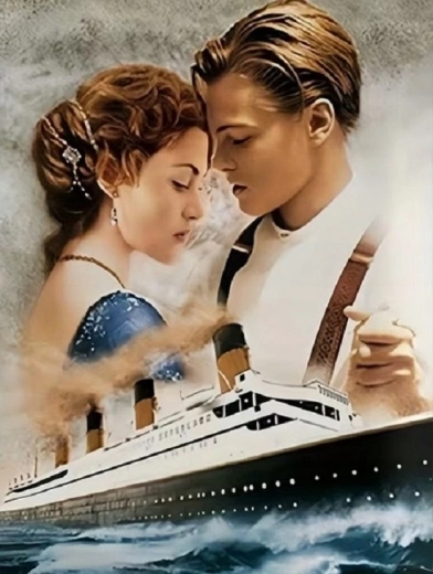 Norimpex ζωγραφική με διαμάντια Titanic: Jack και Rose 30 × 40 cm
