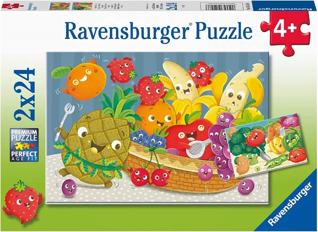 Παζλ Ravensburger Θρασύκαρποι 2×24 κομμάτια