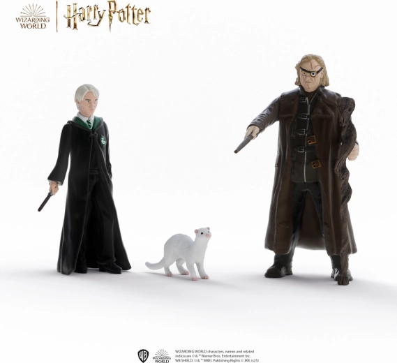 Harry Potter – Μάντι-Μουντ και Ντράκο Μαλφόι με νυφίτσα φιγούρες