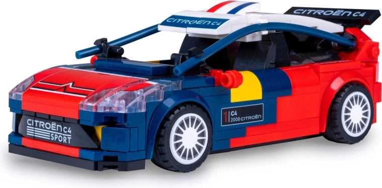 Κατασκευαστικό σετ CaDA Citroën C4 WRC 2008 σε κλίμακα 1:24