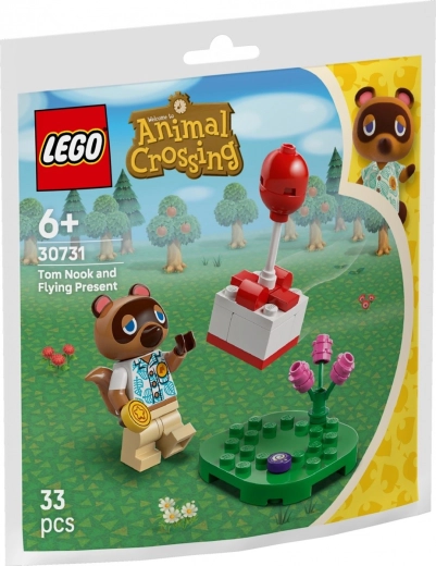Κατασκευαστικό σετ ANIMAL CROSSING: Tom Nook και ιπτάμενο δώρο