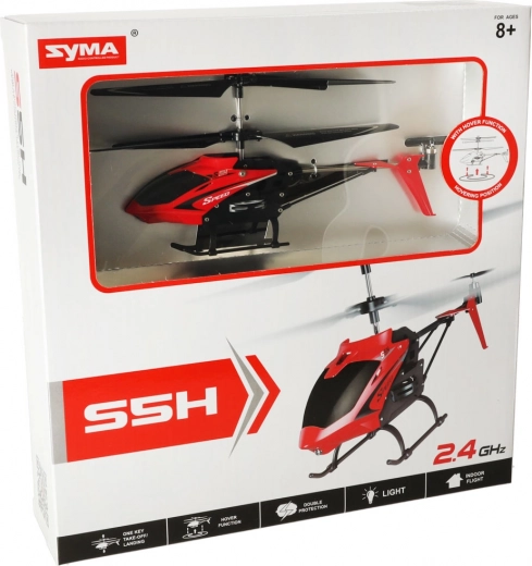 RC ελικόπτερο SYMA S5H 2.4GHz RTF – Κόκκινο