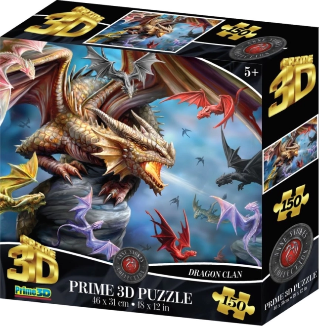 3D παζλ Δράκος Κλαν – 150 κομμάτια