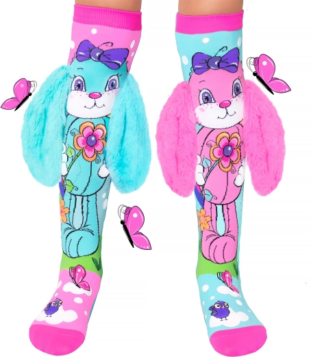 Τρελές κάλτσες μέχρι το γόνατο Hunny Bunny MADMIA