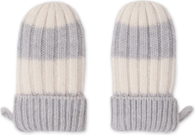 Γαντάκια Lodger Stripe Merino Storm (0–12 μηνών)