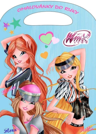 Χρωμοσελίδες για το χέρι A4 Winx Club Fashion