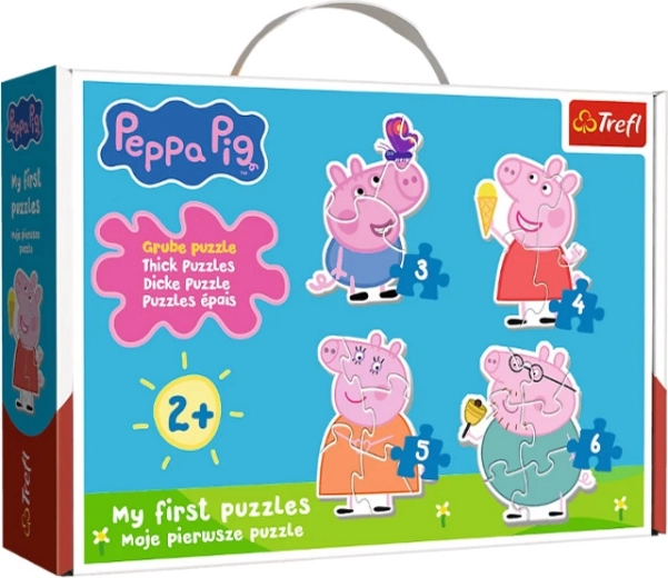 Baby Classic παζλ Peppa Pig – Μικρό γουρουνάκι ανάμεσα σε φίλους