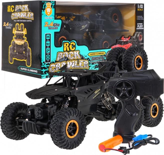 Crawler Rock για παιδιά 6+ Τηλεκατευθυνόμενη κίνηση 1:10 6x6 + ανταλλακτικοί τροχοί