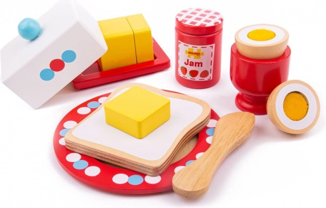 Ξύλινο σετ Πρωινό από την Bigjigs Toys