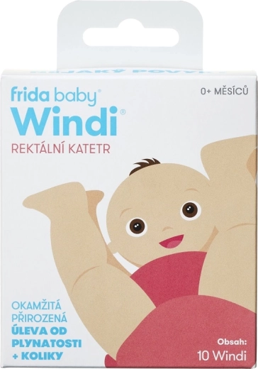Fridababy Windi ορθικοί σωλήνες για μωρά, 10 τεμ.