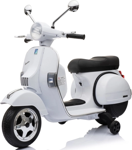 Παιδικό ηλεκτρικό σκούτερ Vespa PX150 λευκό