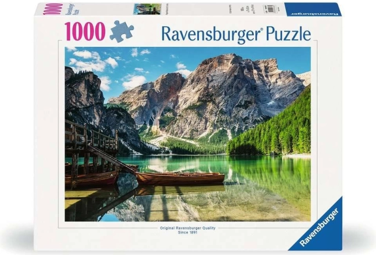 Παζλ Ravensburger Lago di Braies, Ιταλία 1000 κομμάτια