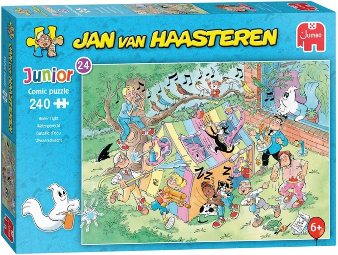 JUMBO παζλ Jan van Haasteren Junior Μάχη με το νερό 240 κομμάτια
