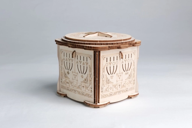 Ξύλινο puzzle κουτί EscapeWelt Secret Lock Box