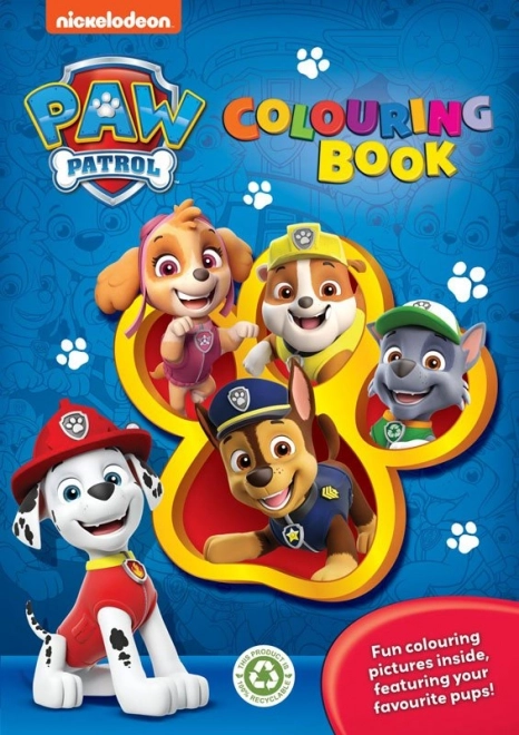 Βιβλίο ζωγραφικής Paw Patrol A4